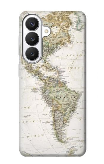 S0604 World Map Case For Samsung Galaxy S26