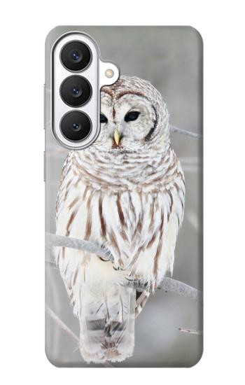 S1566 Snowy Owl White Owl Case For Samsung Galaxy S26
