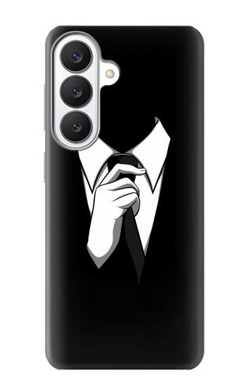 S1591 Anonymous Man in Black Suit Case For Samsung Galaxy S26