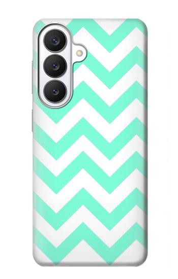 S1723 Mint Chevron Zigzag Case For Samsung Galaxy S26