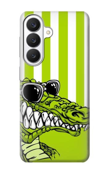 S2323 Funny Green Alligator Crocodile Case For Samsung Galaxy S26
