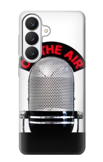 S2381 Vintage Radio Microphone On The Air Case For Samsung Galaxy S26