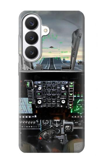 S2435 Fighter Jet Aircraft Cockpit Case For Samsung Galaxy S26