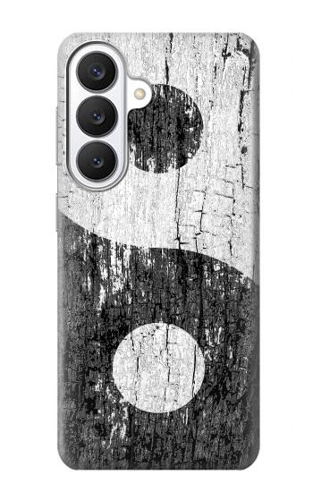 S2489 Yin Yang Wood Graphic Printed Case For Samsung Galaxy S26