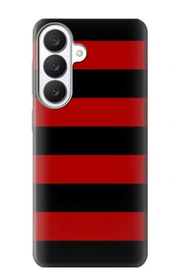 S2638 Black and Red Striped Case For Samsung Galaxy S26