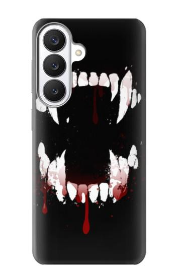 S3527 Vampire Teeth Bloodstain Case For Samsung Galaxy S26