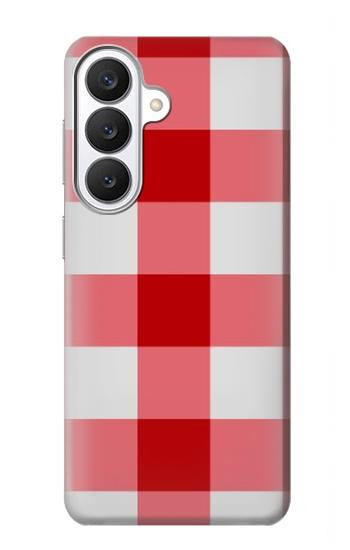 S3535 Red Gingham Case For Samsung Galaxy S26