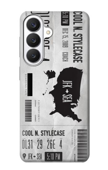 S3615 Airline Boarding Pass Art Case For Samsung Galaxy S26