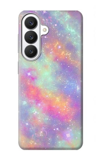 S3706 Pastel Rainbow Galaxy Pink Sky Case For Samsung Galaxy S26