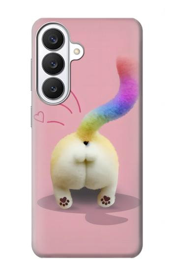 S3923 Cat Bottom Rainbow Tail Case For Samsung Galaxy S26