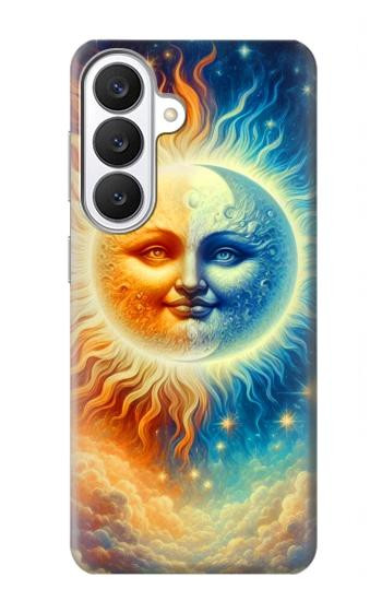 S3966 Artistic Sun Moon Case For Samsung Galaxy S26