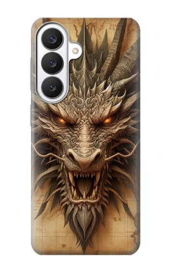 S3981 Dragon Head Old Map Case For Samsung Galaxy S26