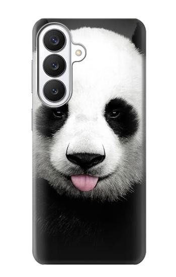 S4049 Cute Panda Stick Out Tongue Case For Samsung Galaxy S26