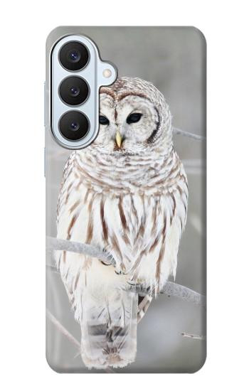 S1566 Snowy Owl White Owl Case For Samsung Galaxy S26 Plus