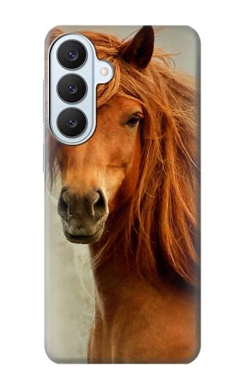 S1595 Beautiful Brown Horse Case For Samsung Galaxy S26 Plus