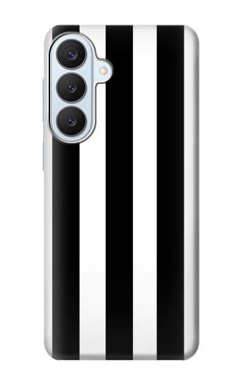 S2297 Black and White Vertical Stripes Case For Samsung Galaxy S26 Plus