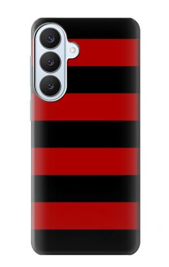 S2638 Black and Red Striped Case For Samsung Galaxy S26 Plus