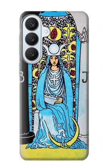 S2837 The High Priestess Vintage Tarot Card Case For Samsung Galaxy S26 Plus
