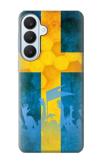 S2990 Sweden Football Soccer Case For Samsung Galaxy S26 Plus