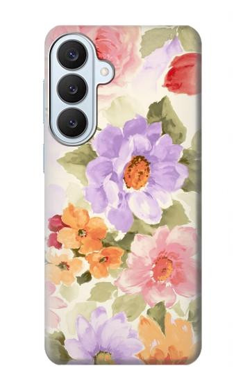 S3035 Sweet Flower Painting Case For Samsung Galaxy S26 Plus