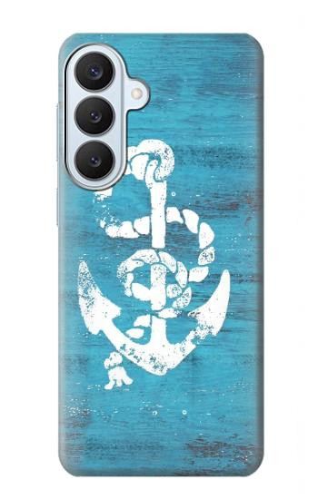 S3053 Marine Anchor Blue Case For Samsung Galaxy S26 Plus