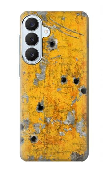 S3528 Bullet Rusting Yellow Metal Case For Samsung Galaxy S26 Plus