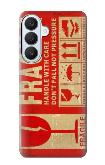 S3552 Vintage Fragile Label Art Case For Samsung Galaxy S26 Plus