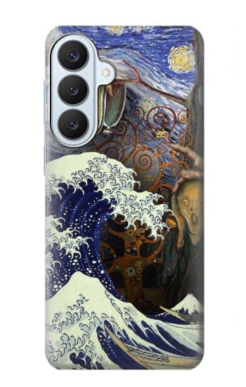 S3851 World of Art Van Gogh Hokusai Da Vinci Case For Samsung Galaxy S26 Plus