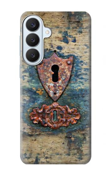 S3955 Vintage Keyhole Weather Door Case For Samsung Galaxy S26 Plus