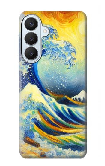 S4005 Oil Color Painting Great Waves Case For Samsung Galaxy S26 Plus