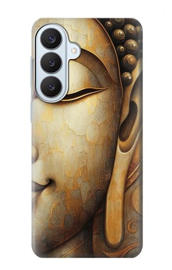 S4022 Vintage Buddha Face Golden Style Case For Samsung Galaxy S26 Plus