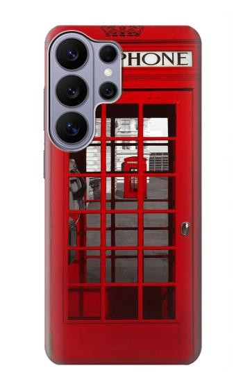 S0058 British Red Telephone Box Case For Samsung Galaxy S26 Ultra
