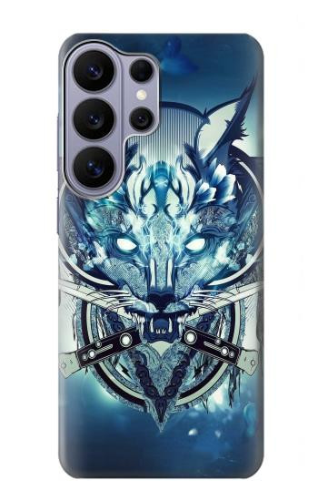 S1135 Wolf with knives Rock Case For Samsung Galaxy S26 Ultra