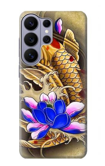 S1604 Carp Koi Fish Japanese Tattoo Case For Samsung Galaxy S26 Ultra