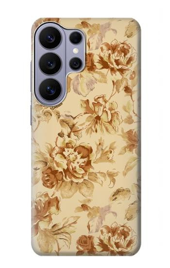 S2180 Flower Floral Vintage Pattern Case For Samsung Galaxy S26 Ultra