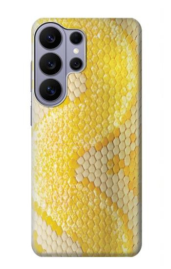 S2713 Yellow Snake Skin Graphic Printed Case For Samsung Galaxy S26 Ultra