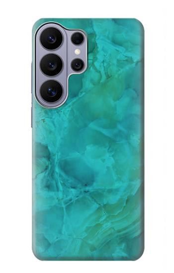 S3147 Aqua Marble Stone Case For Samsung Galaxy S26 Ultra
