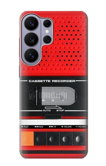 S3204 Red Cassette Recorder Graphic Case For Samsung Galaxy S26 Ultra