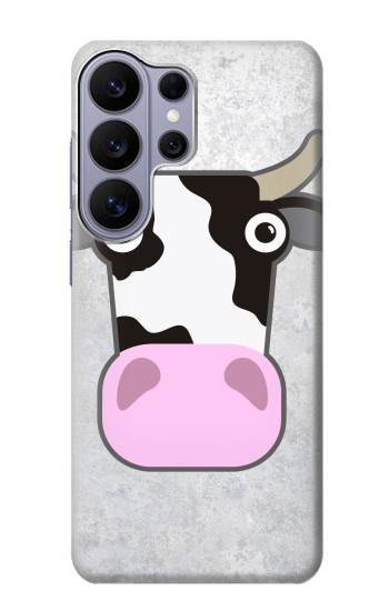 S3257 Cow Cartoon Case For Samsung Galaxy S26 Ultra