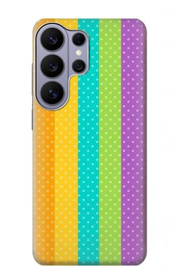 S3678 Colorful Rainbow Vertical Case For Samsung Galaxy S26 Ultra