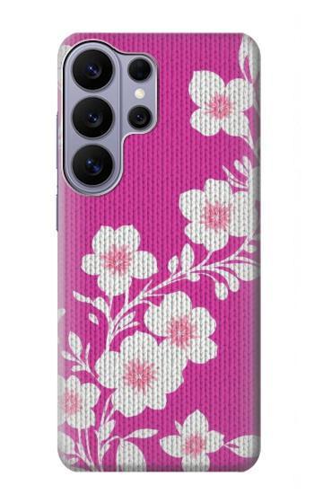 S3924 Cherry Blossom Pink Background Case For Samsung Galaxy S26 Ultra