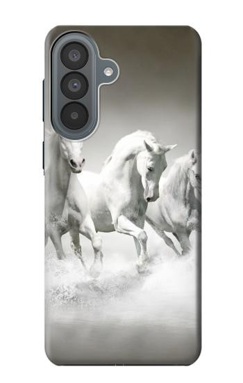 S0933 White Horses Case For Samsung Galaxy A37