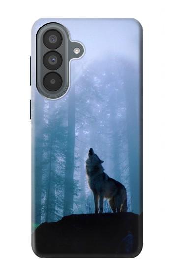 S0935 Wolf Howling in Forest Case For Samsung Galaxy A37