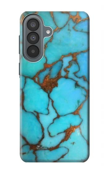 S2685 Aqua Turquoise Gemstone Graphic Printed Case For Samsung Galaxy A37