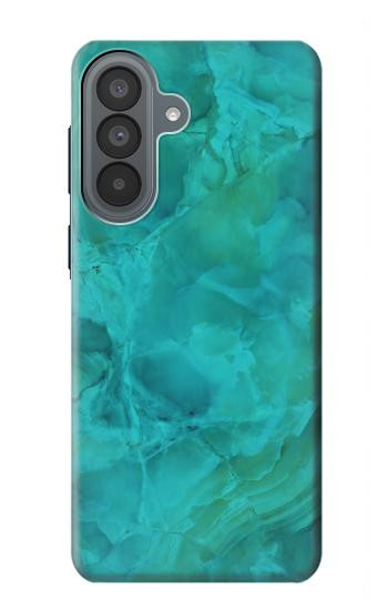 S3147 Aqua Marble Stone Case For Samsung Galaxy A37