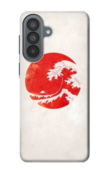 S3237 Waves Japan Flag Case For Samsung Galaxy A37