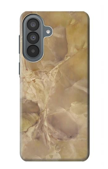 S3240 Yellow Marble Stone Case For Samsung Galaxy A37