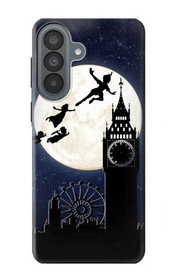 S3249 Peter Pan Fly Full Moon Night Case For Samsung Galaxy A37