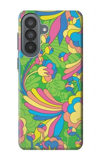 S3273 Flower Line Art Pattern Case For Samsung Galaxy A37