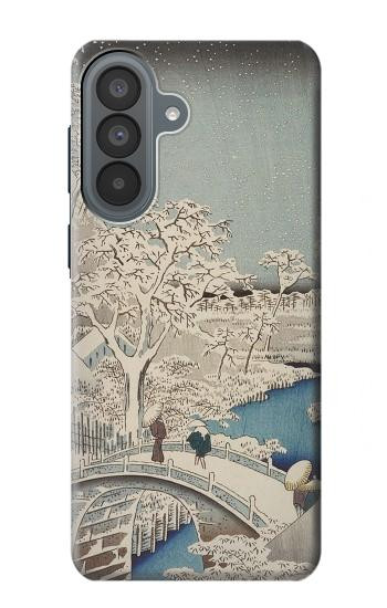 S3350 Utagawa Hiroshige Drum Bridge Yuhi Hill in Meguro Case For Samsung Galaxy A37